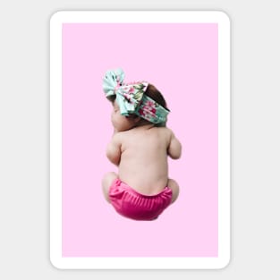 Baby Shower Baby girl Sticker